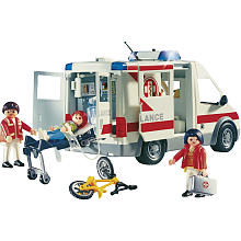 Playmobil Hospital Playset: Ambulance