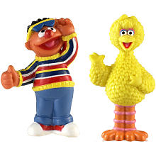 Fisher-Price Sesame Street Figures - Big Bird & Ernie