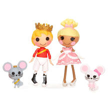 Mini Lalaloopsy Dolls 2-Pack - Cinderella & The Prince