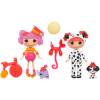 Mini Lalaloopsy Silly Fun House Peanut and Ember Dolls