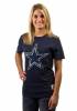 Dallas Cowboys Womens Navy Blue Skylark T-Shirt