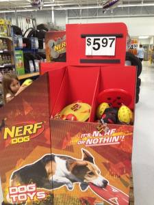 Nerf dog toys