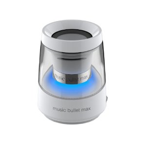 Music Bullet Max Mini Portable Speakers - White