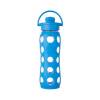 Lifefactoryâ„¢ 22 oz. Glass Bottle with Flip Cap and Silicone Sleeve | Blue