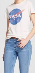 Women's NASA® Graphic T-Shirt Cream