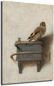 the goldfinch canvas print