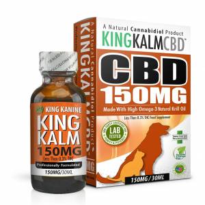 King Kanine CBD for Dogs | 150 mg Medium Size Pet Formula