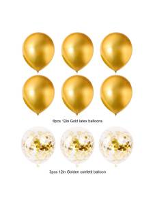 Gold Confetti Balloon Pack – Hens Night Supplies