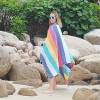 Rainbow Candy Stripe Turkish Towel – Loopys