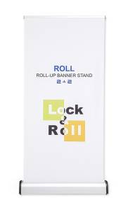 Lock & Roll 39 Retractable Banner Stand | Positive Brand Impression