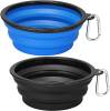 Kytely Large Collapsible Dog Bowls 2 Pack