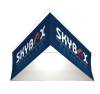 Elevate Your Trade Show Booth With a 15’ Triangle Hanging Tension Fabric Di