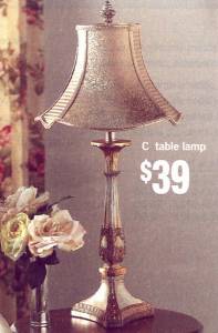 Column Table Lamp