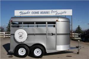 bumper pull stock trailer