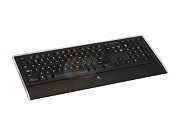 Logitech 920-000914 Black 106 Normal Keys Wired Ultra-thin Illuminated Keyb