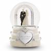 personalized wedding cake water globe