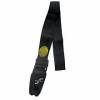 First Act Guitar Strap - Black/Yellow Fingerprint