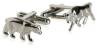 Stock market Bull Bear Cufflinks