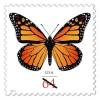 Monarch (Butterfly) 64 cent pane of 20 new postage stamps