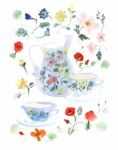 Tea for two - 11 X 14 limited edition print