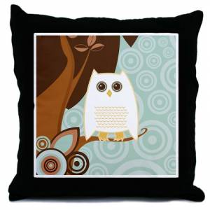 Owl Throw Pillow