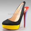 Black Sling Back Pumps