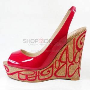 http://www.shopindream.com/Red-peep-toe-wedge-sandals_21944.html