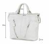 PU white apricot daffodil fashion totes