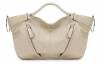 PU daffodil white apricot fashion totes