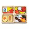 Melissa & Doug Deluxe Wooden Food Groups Play Set