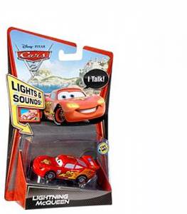 Disney Pixar Cars 2 Light & Sounds Die-Cast Vehicle - Lightning McQueen