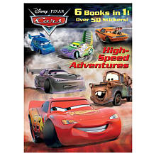 Jumbo Coloring and Activity Book - Cars High Speed Adventures