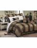 7 Piece King Pienza Jacquard Comforter Set Navy