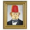 Monkey Portrait Oil Painting