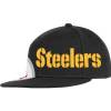 Reebok Pittsburgh Steelers Big Logo Flat Visor Flex Hat