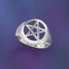 Sterling Pentacle Ring - New Age & Spiritual Gifts at Pyramid Collection