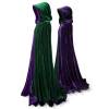 Emerald and Purple Velvet Cape - New Age & Spiritual Gifts at Pyramid Colle