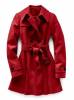 red peacoat