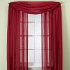 Crushed Voile Sheer 72' Rod Pocket Window Curtain Panel - Bed Bath & Beyond