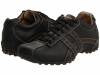 SKECHERS Midnight Black Smooth Leather Shoes