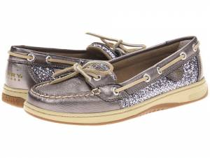 Sperry Topsider - Pewter/Charcoal Glitter 8m