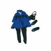Journey Girls 18 inch Doll Fashion Outfit - Blue Dress with Black Leggings 