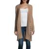 Arizona Long Sleeve Destructed Cardigan-Juniors