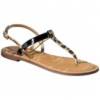 Women's Sam & Libby Kamila Thong Sandal with Back Strap -leopard