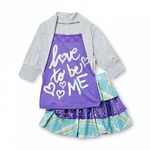 ***ALREADY PURCHASED****** Piper Girl's Top & Skirt - Love To Be Me