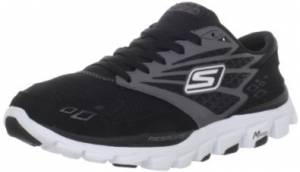 Skechers Women's Go Run Ride Running Shoe,Black/White,7.5 M US: Shoes