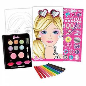 Barbie Barbie Make-Up Artist Sketch Set