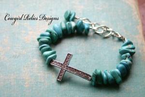 (Sideways) Cross necklace