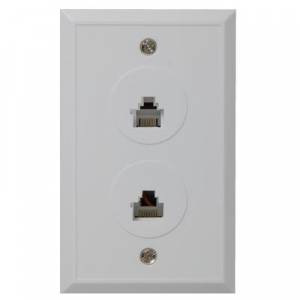 Wire house for telephone and ethernet