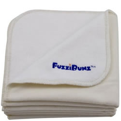 FuzziBunz Double-Sided Fleece/Cotton Wipes(10 Pack)